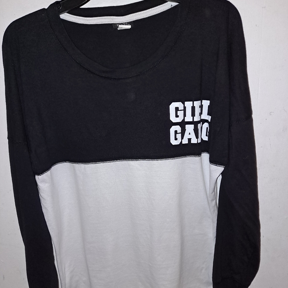 Women's long sleeve shirt girl gang size xl rue 21 - Picture 2 of 8